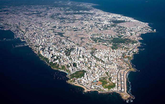 Flat Luxo Bem Localizado No Bairro Da Barra Salvador Διαμέρισμα Εξωτερικό φωτογραφία
